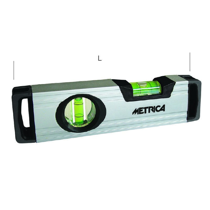 Livella Di Precisione Master 12 Pollici (30,5 Cm) - Corpo In Ghisa Con Custodia In Legno - Sensibilità 0,02 Mm/m